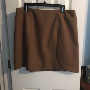 Tory Burch Tan Wool Skirt